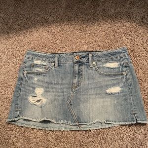 American Eagle jean skirt